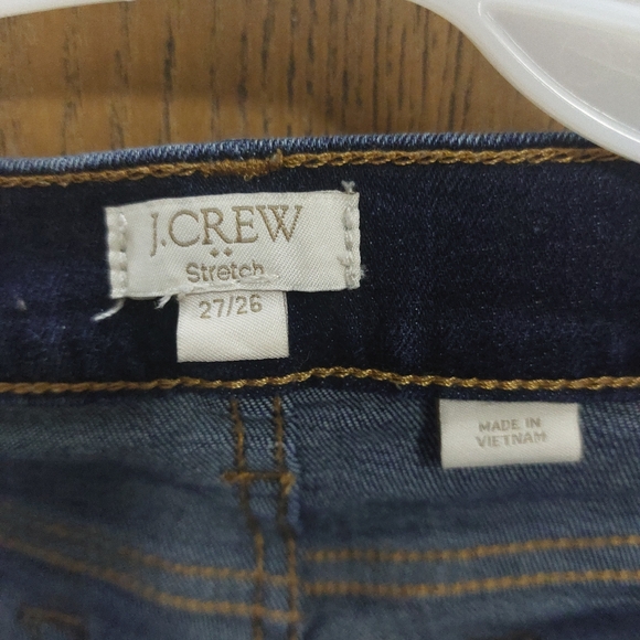 J. Crew Women's Stretch Medium Wash Skinny Jeans - Picture 2 of 3